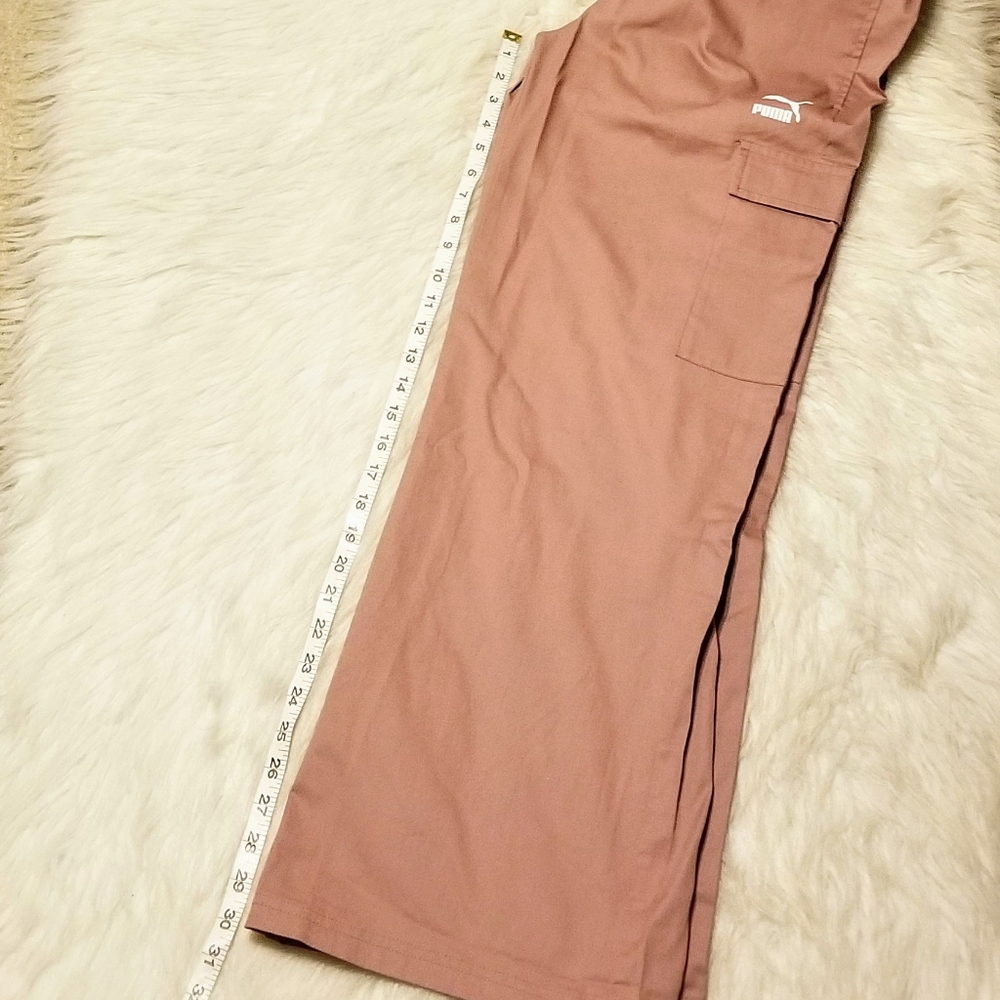 PUMA Cargo Wide Leg Pants - Picture 8 of 14